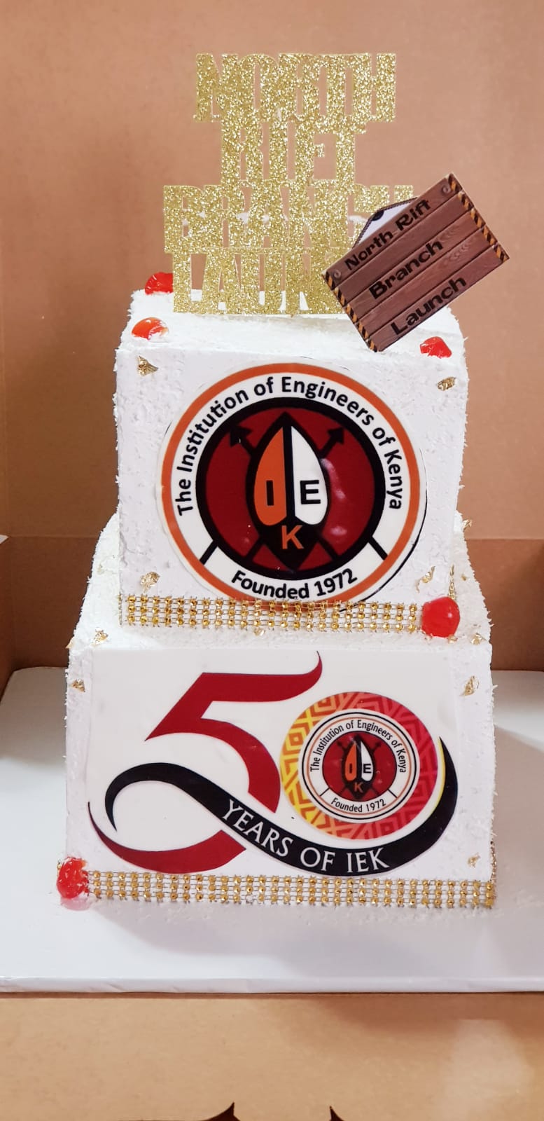 Institutional Anniversary Cake